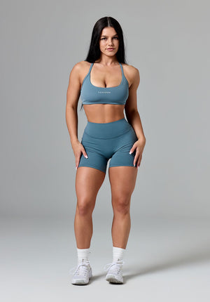 RecStretch™ Limitless Crossback Sports Bra Slate