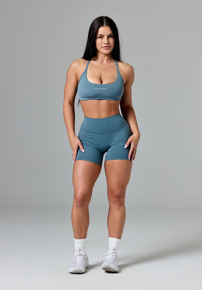 RecStretch™ Limitless Crossback Sports Bra Slate