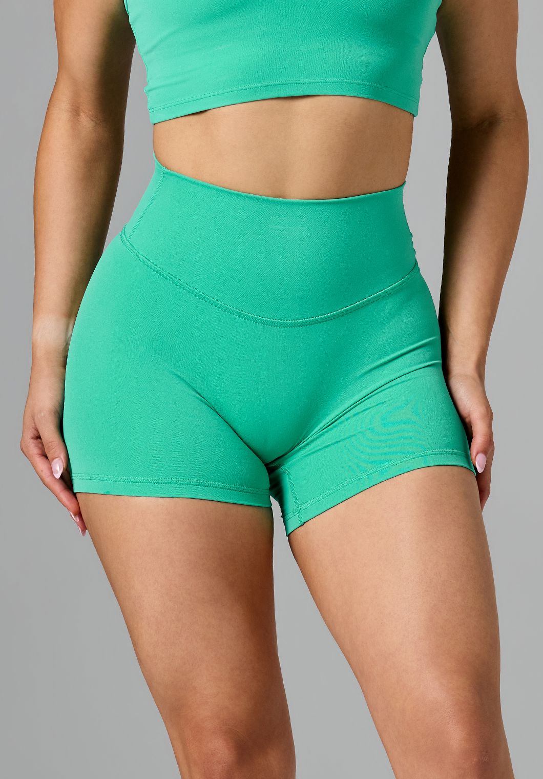 RecStretch™ Original High-Rise Sculptseam® Plus Short 5” Palm Leaf