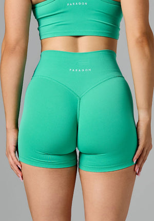 RecStretch™ Original High-Rise Sculptseam® Plus Short 5” Palm Leaf