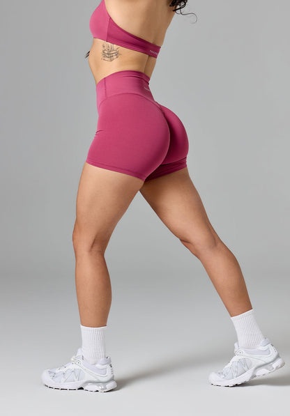 Reluna™ Original High-Rise Sculptseam® Plus Short 5" Raspberry