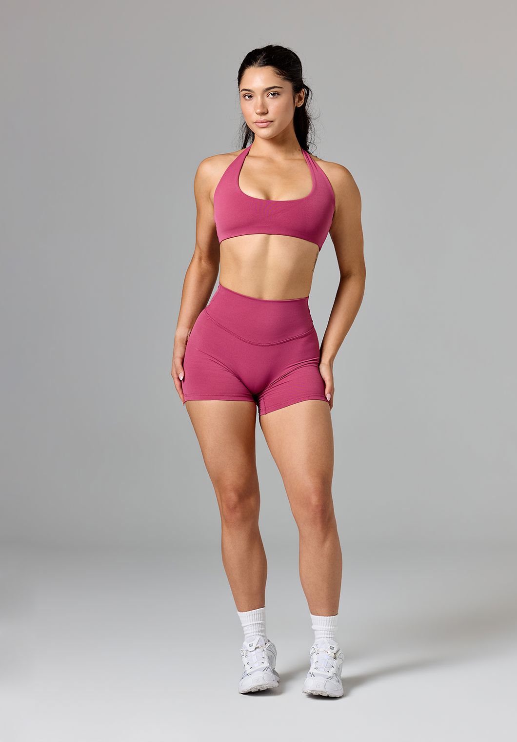 Reluna™ Original High-Rise Sculptseam® Plus Short 5" Raspberry