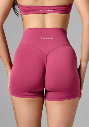 Reluna™ Original High-Rise Sculptseam® Plus Short 5" Raspberry
