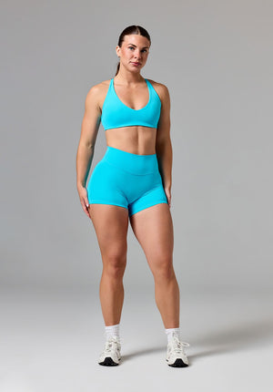 RecStretch™ Original Mid-Rise Sculptseam® Plus Short 4” Azure