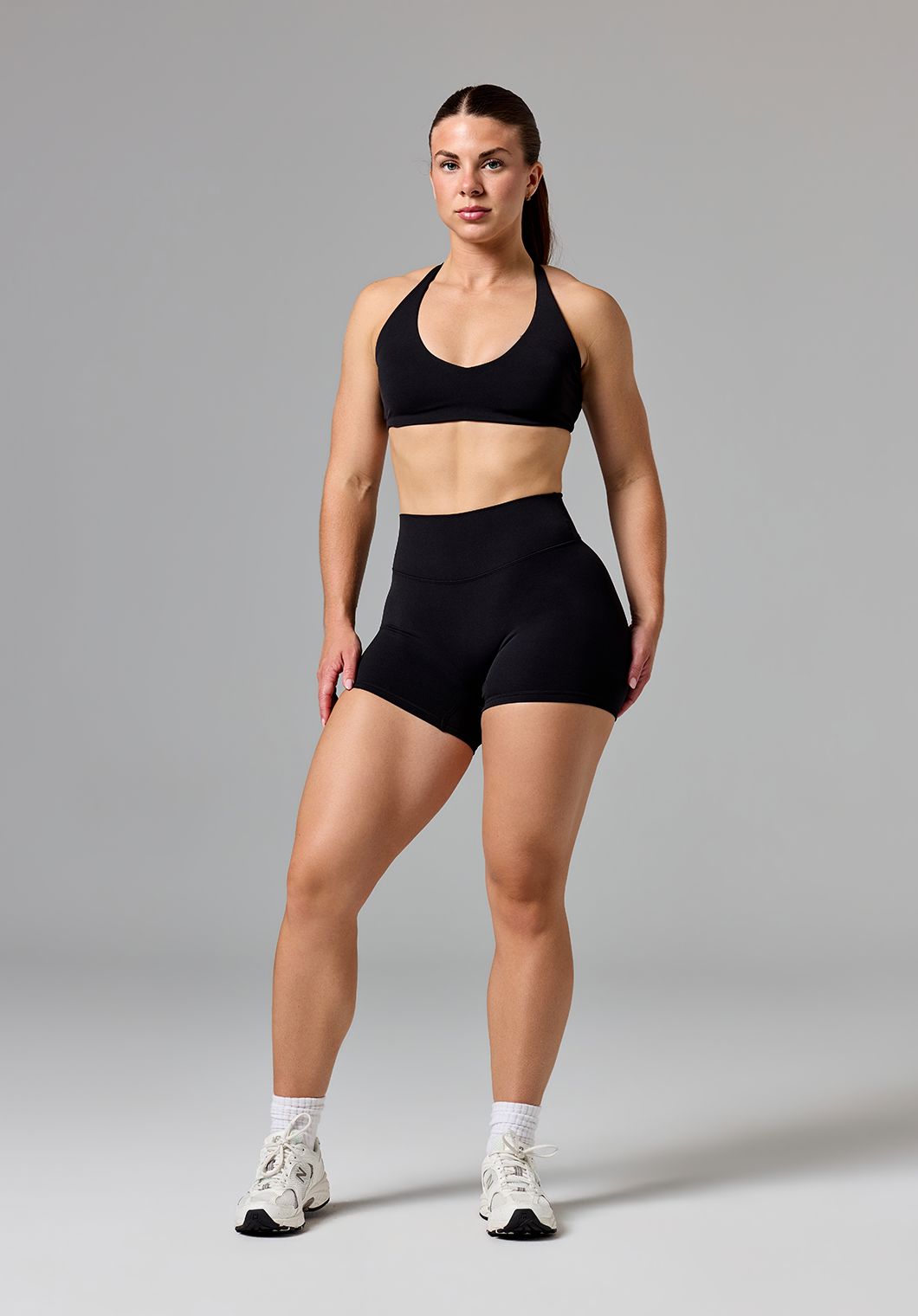 RecStretch™ Original Sculptseam® Plus Mid-Rise Short 4” Black