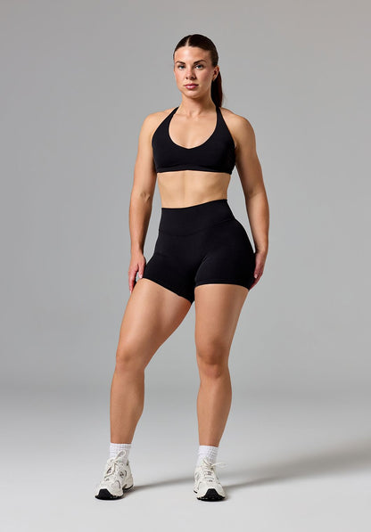 RecStretch™ Original Sculptseam® Plus Mid-Rise Short 4” Black