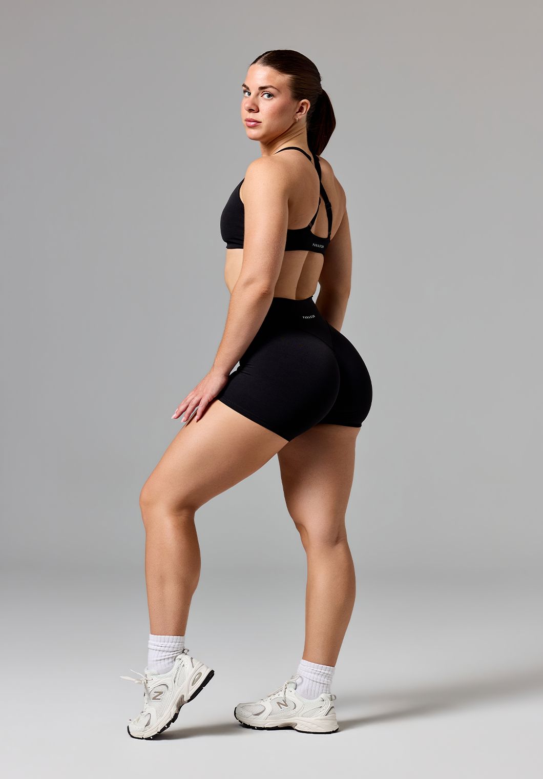 RecStretch™ Original Sculptseam® Plus Mid-Rise Short 4” Black