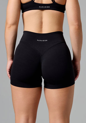 RecStretch™ Original Sculptseam® Plus Mid-Rise Short 4” Black