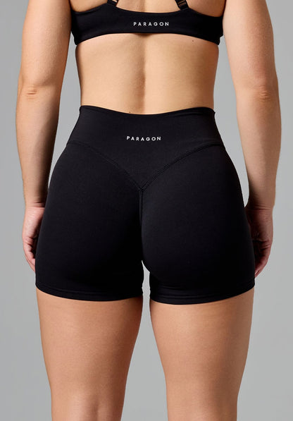 RecStretch™ Original Sculptseam® Plus Mid-Rise Short 4” Black