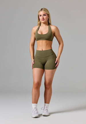 RecStretch™ Original  Sculptseam® Plus Mid-Rise Short 4” Everglades