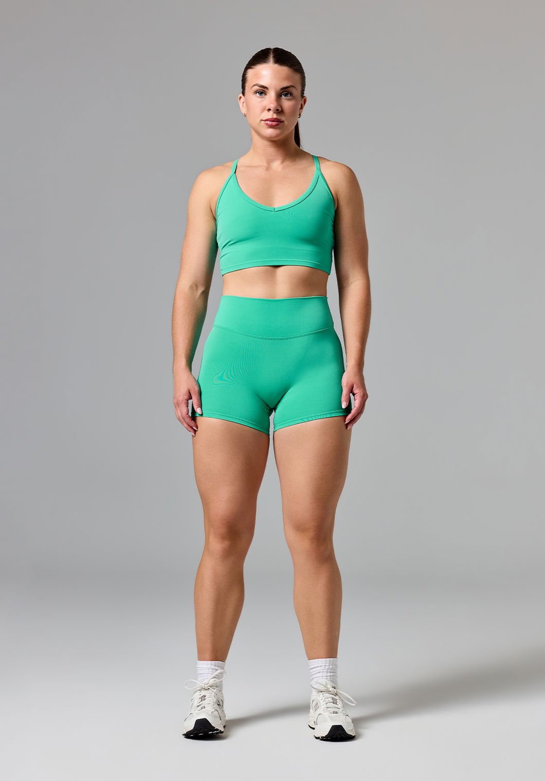 RecStretch™ Original  Sculptseam® Plus Mid-Rise Short 4” Palm Leaf