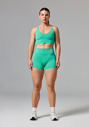 RecStretch™ Original  Sculptseam® Plus Mid-Rise Short 4” Palm Leaf
