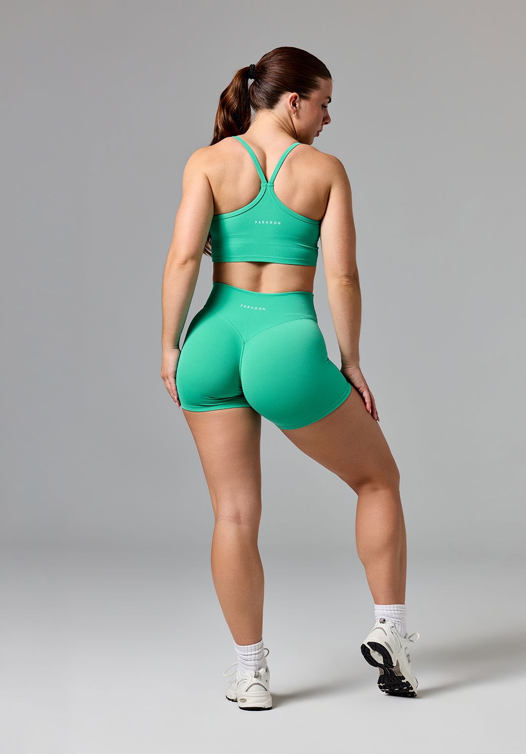 RecStretch™ Original  Sculptseam® Plus Mid-Rise Short 4” Palm Leaf