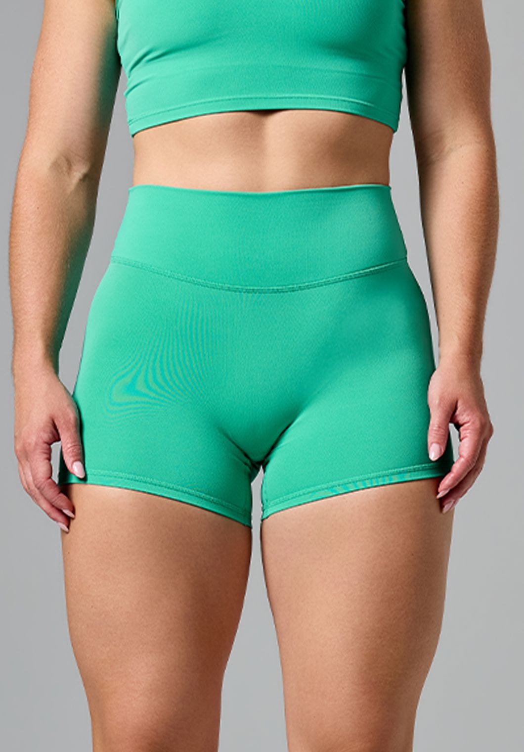 RecStretch™ Original  Sculptseam® Plus Mid-Rise Short 4” Palm Leaf