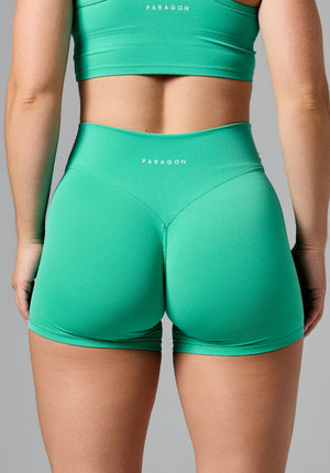 RecStretch™ Original  Sculptseam® Plus Mid-Rise Short 4” Palm Leaf