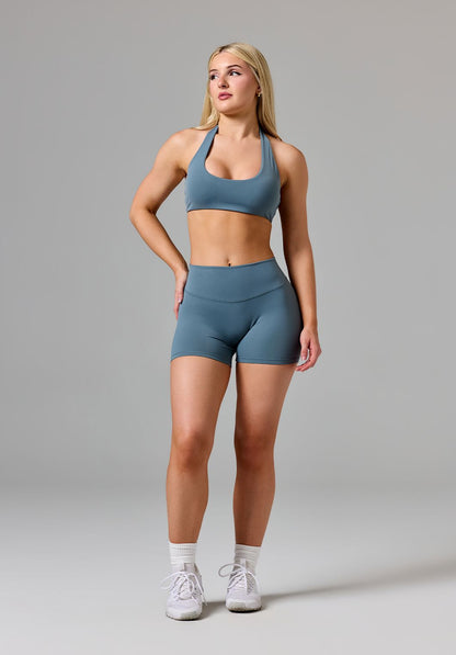 RecStretch™ Original Sculptseam® Plus Mid-Rise Short 4” Slate