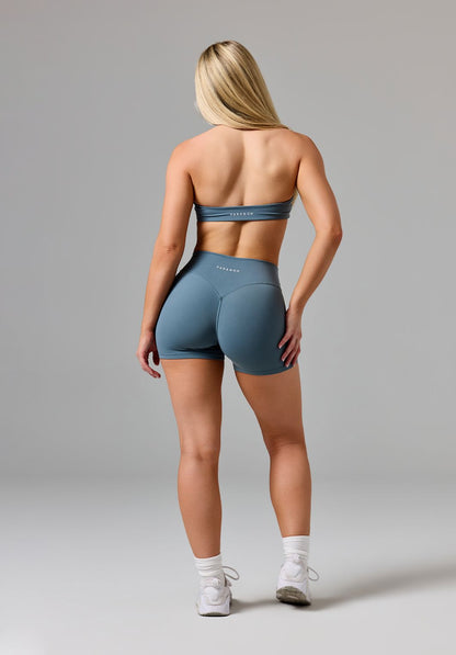 RecStretch™ Original Sculptseam® Plus Mid-Rise Short 4” Slate