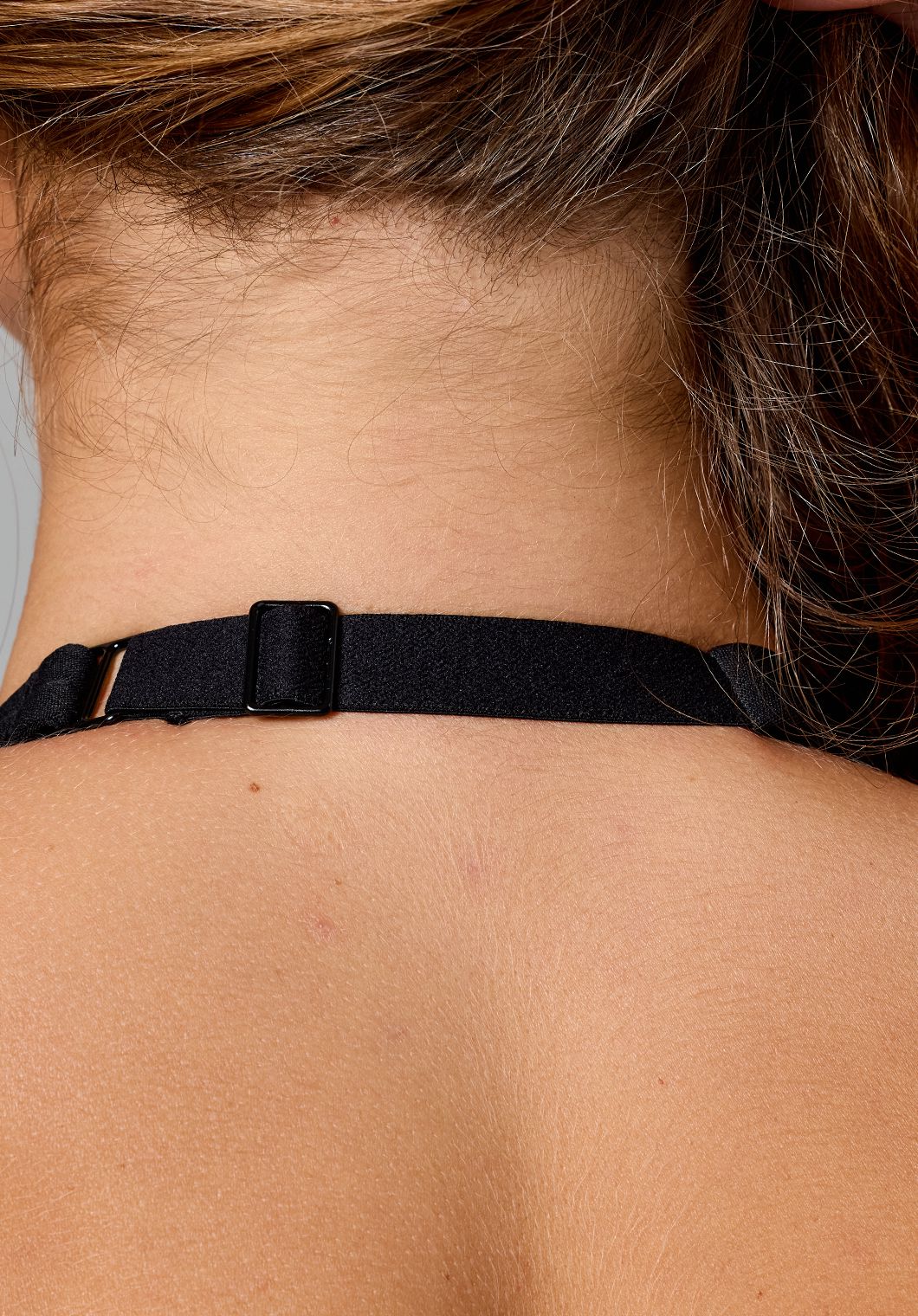 RecStretch™ Unbound Halter Sports Bra Black