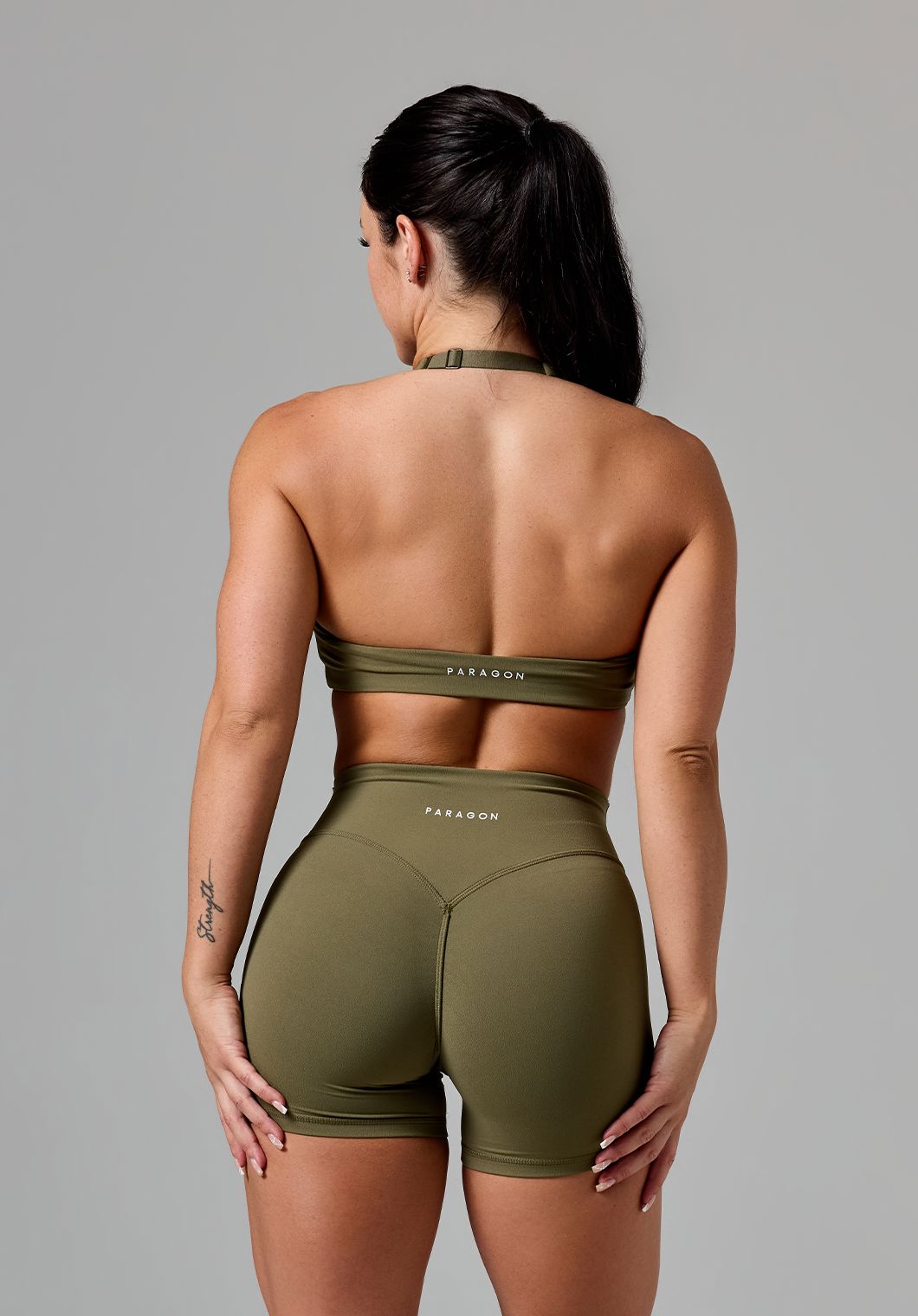 RecStretch™ Unbound Halter Sports Bra Everglades