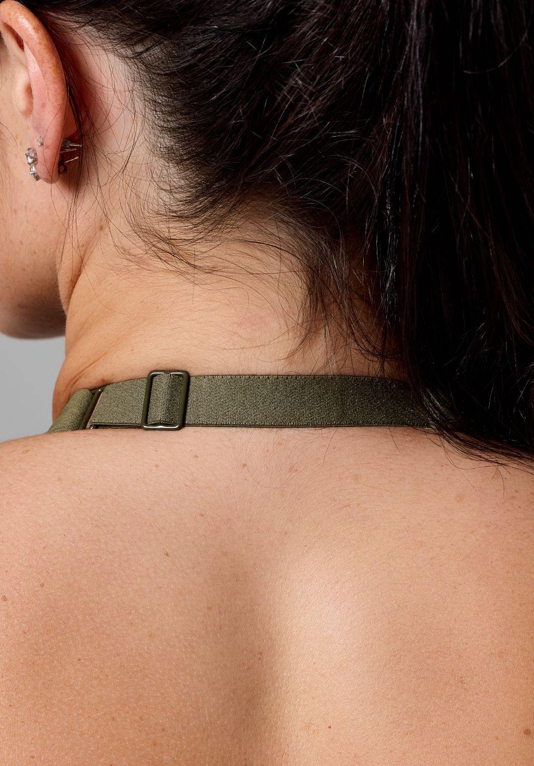 RecStretch™ Unbound Halter Sports Bra Everglades