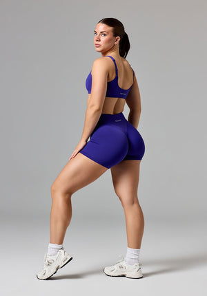 RecStretch™ V Wrap Mid-Rise Sculptseam®  Plus Short 5” Cosmic