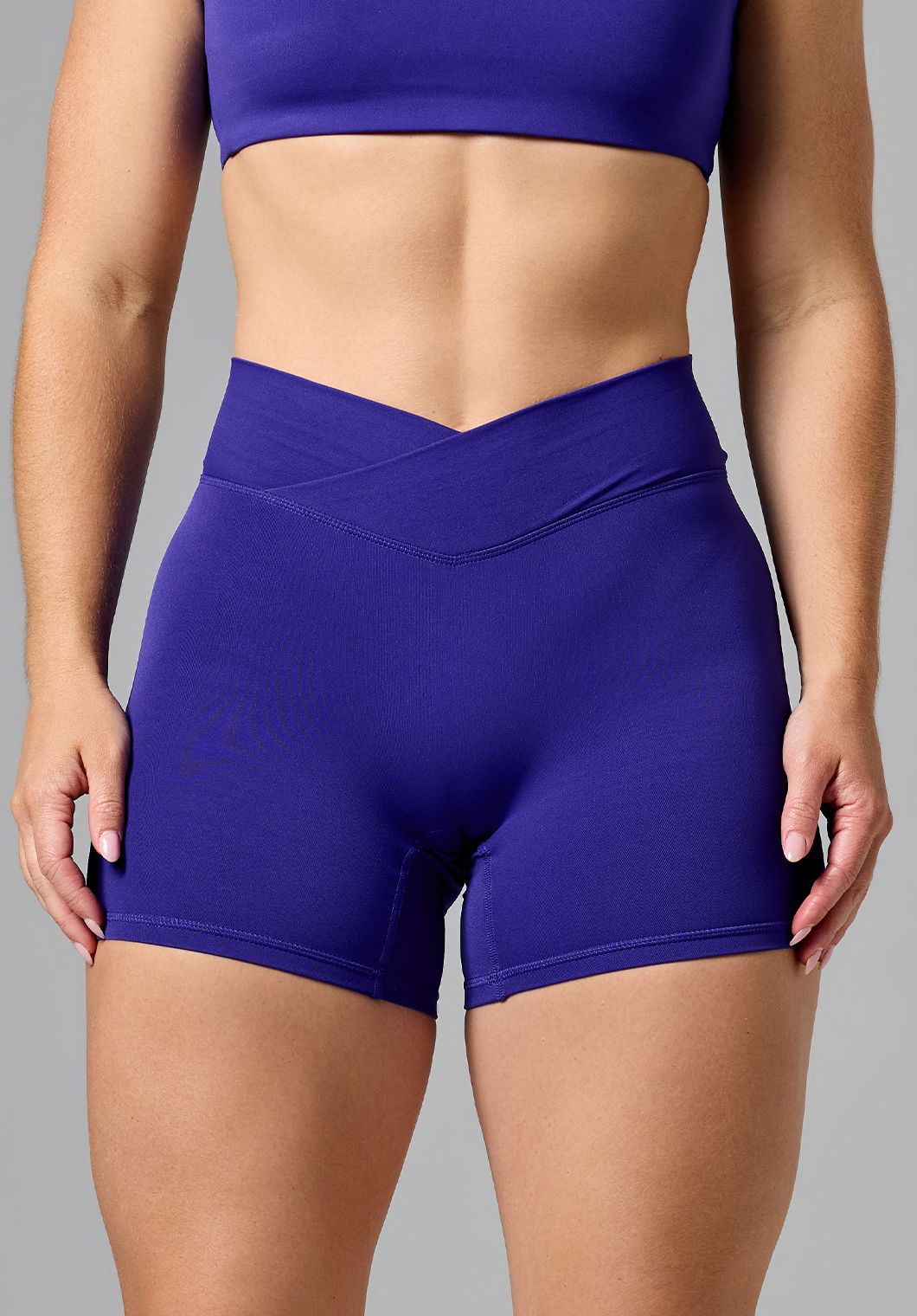 RecStretch™ V Wrap Mid-Rise Sculptseam®  Plus Short 5” Cosmic