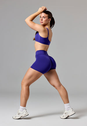 RecStretch™ V Wrap Mid-Rise Sculptseam®  Plus Short 5” Cosmic