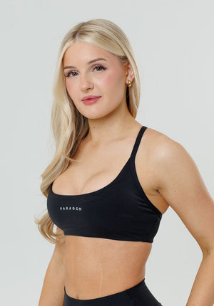 RecStretch™ Limitless Crossback Sports Bra Black