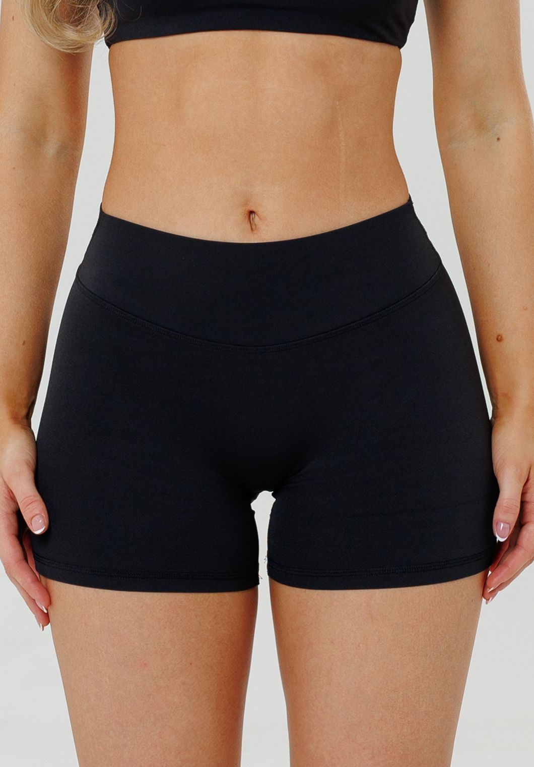 RecStretch™ Original Sculptseam® Plus Low-Rise Short 4” Black