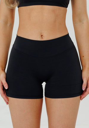 RecStretch™ Original Sculptseam® Plus Low-Rise Short 4” Black