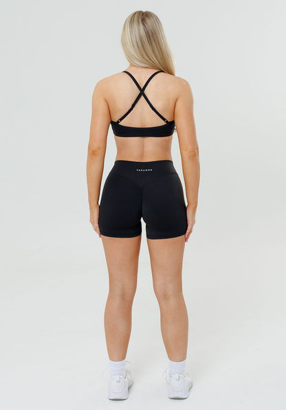 RecStretch™ Original Sculptseam® Plus Low-Rise Short 4” Black
