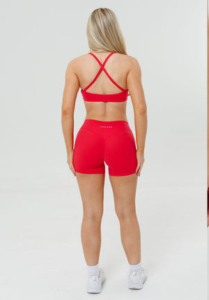 RecStretch™ Original Sculptseam® Plus Low-Rise  Short 4” Fruit Punch