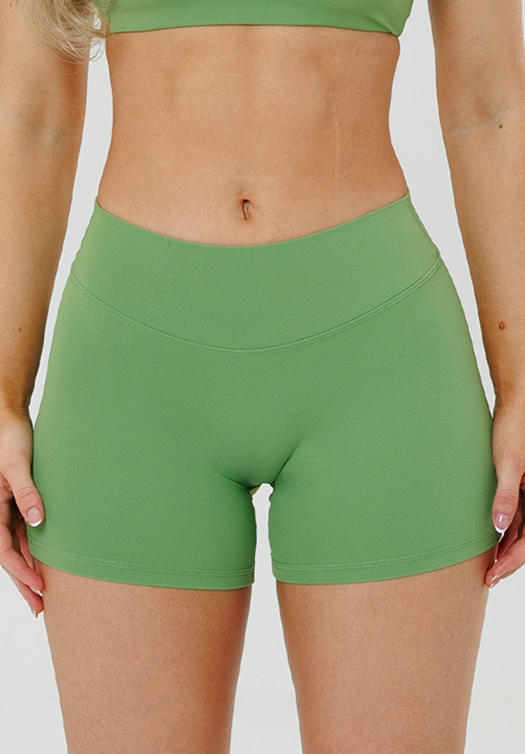 RecStretch™ Original Sculptseam® Plus Low-Rise Short 4” Kiwi
