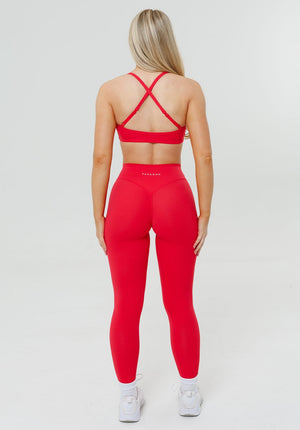 RecStretch™ Original Sculptseam® Plus Mid-Rise Legging Fruit Punch