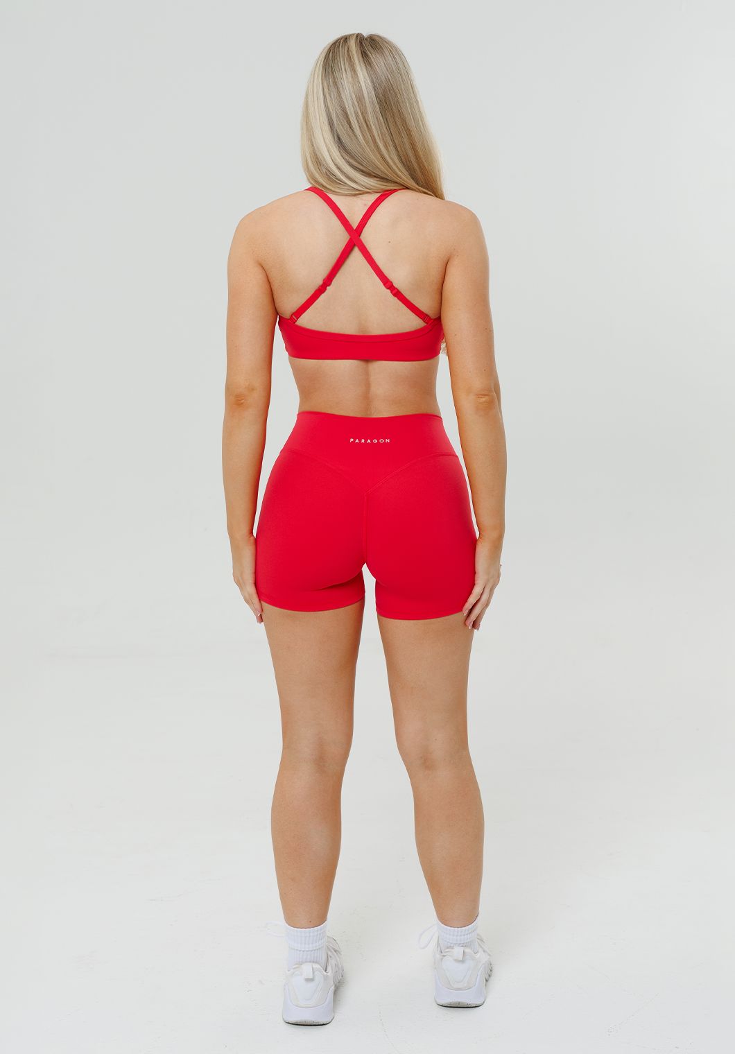 RecStretch™ Original Sculptseam® Plus Mid-Rise Short 4” Fruit Punch