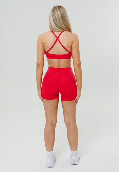 RecStretch™ Original Sculptseam® Plus Mid-Rise Short 4” Fruit Punch