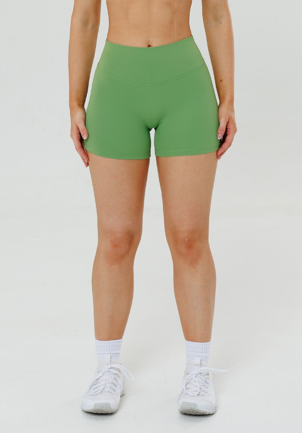RecStretch™ Original Sculptseam® Plus Mid-Rise Short 4” Kiwi