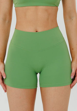 RecStretch™ Original Sculptseam® Plus Mid-Rise Short 4” Kiwi