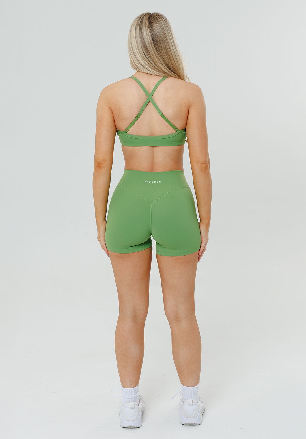RecStretch™ Original Sculptseam® Plus Mid-Rise Short 4” Kiwi