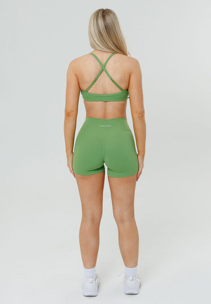RecStretch™ Original Sculptseam® Plus Mid-Rise Short 4” Kiwi