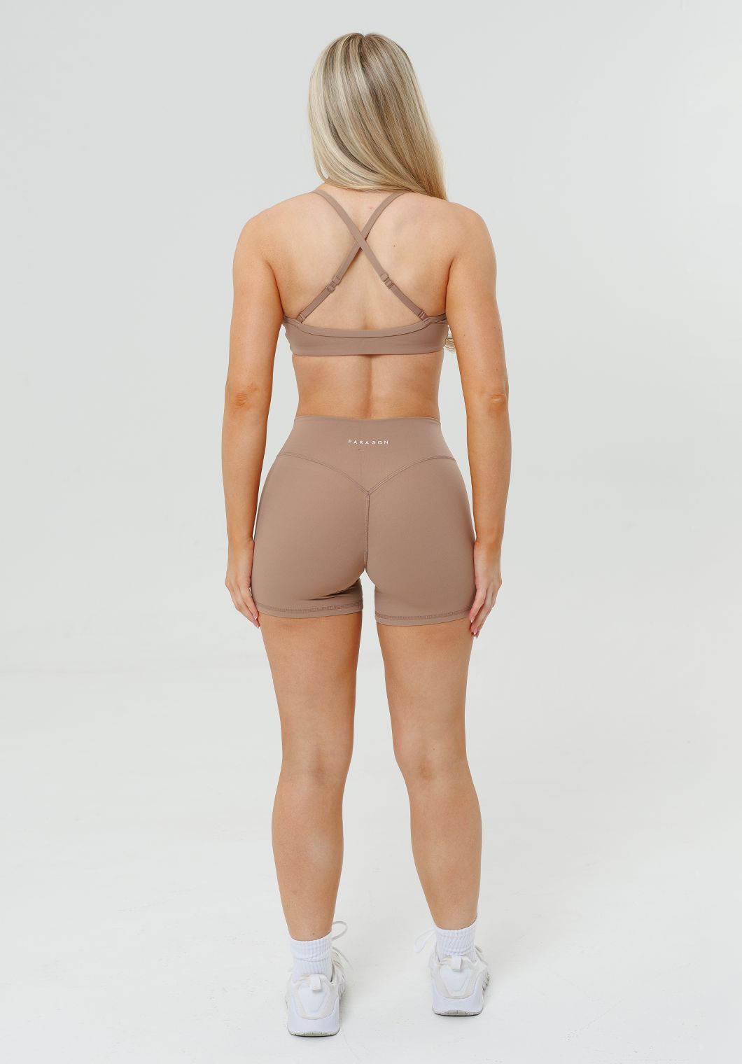 RecStretch™ Original Sculptseam® Plus Mid-Rise Short 4” Tan Line