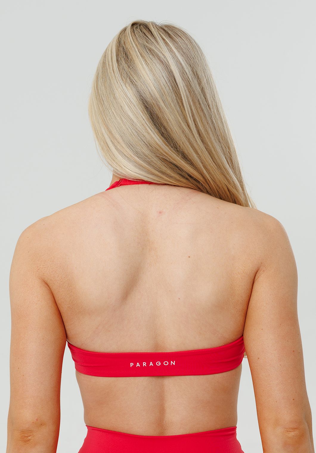RecStretch™ Unbound Halter Sports Bra Fruit Punch