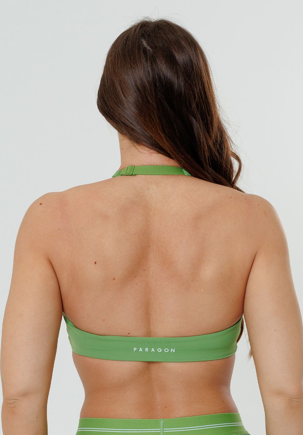 RecStretch™ Unbound Halter Sports Bra Kiwi
