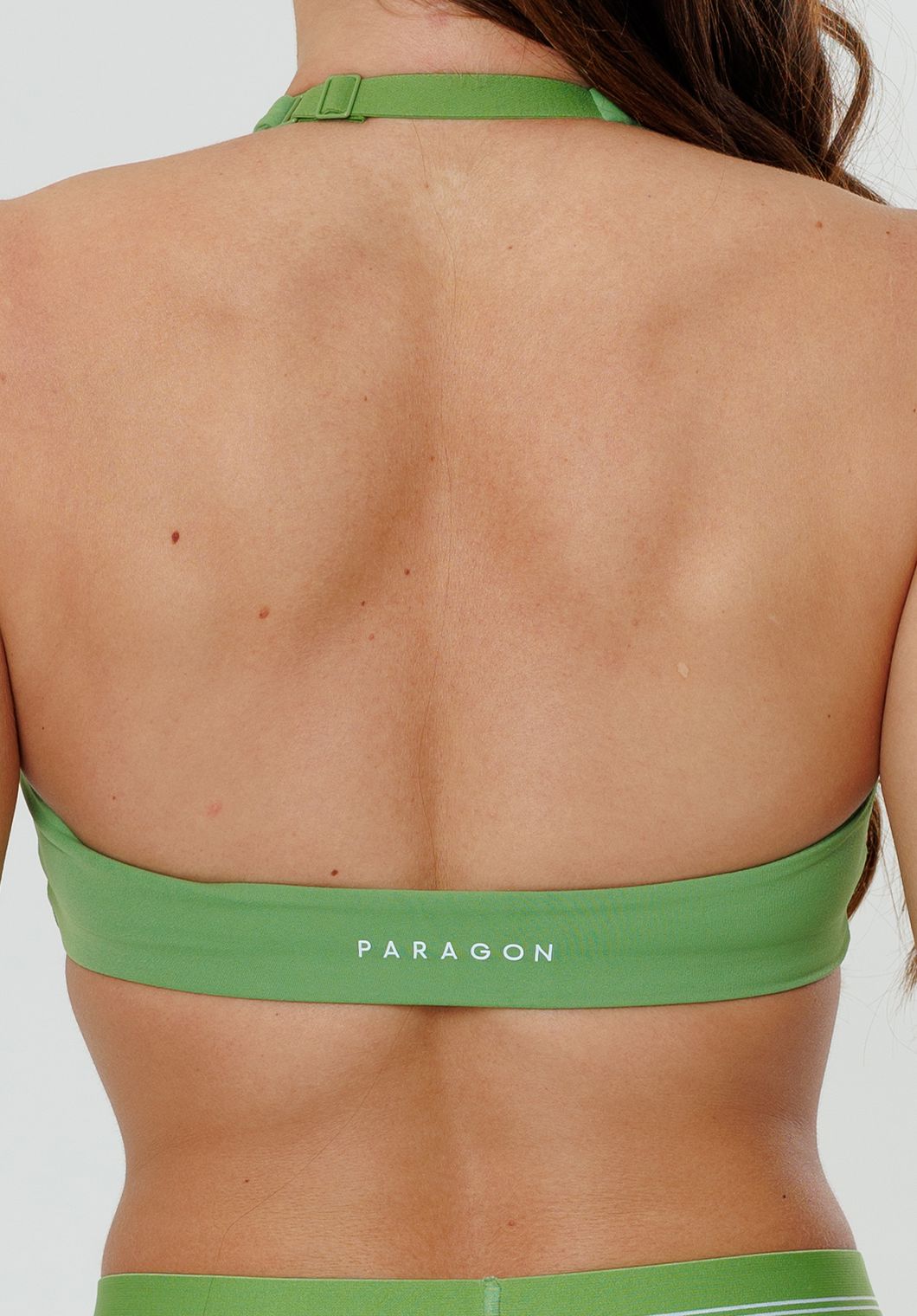 RecStretch™ Unbound Halter Sports Bra Kiwi