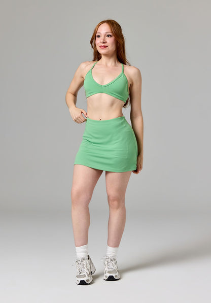 Reluna™ Ace Mid-Rise Mini Skort Matcha