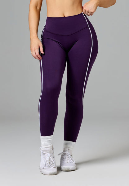 Reluna™ Contrast-Piping Sculptseam® Plus High-Rise Legging Jasmine
