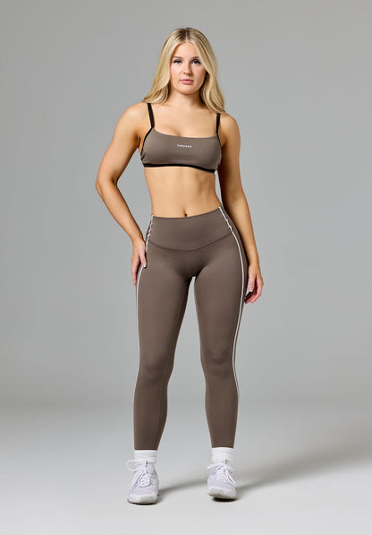 Reluna™ Contrast-Piping Sculptseam® Plus High-Rise Legging Thyme
