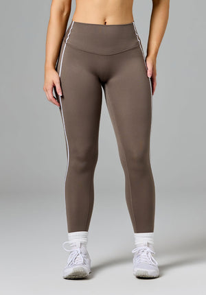 Reluna™ Contrast-Piping Sculptseam® Plus High-Rise Legging Thyme