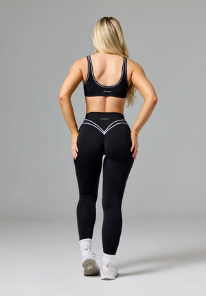 Reluna™ Contrast Icon Sculptseam® Plus High-Rise Legging Black