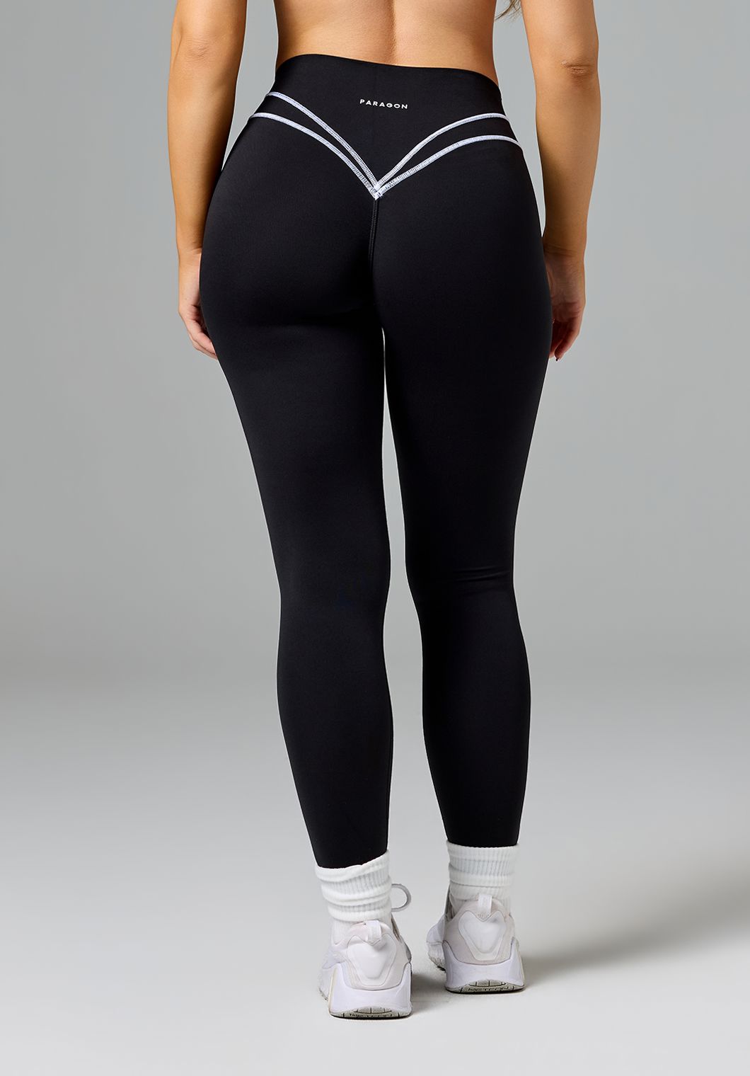 Reluna™ Contrast Icon Sculptseam® Plus High-Rise Legging Black
